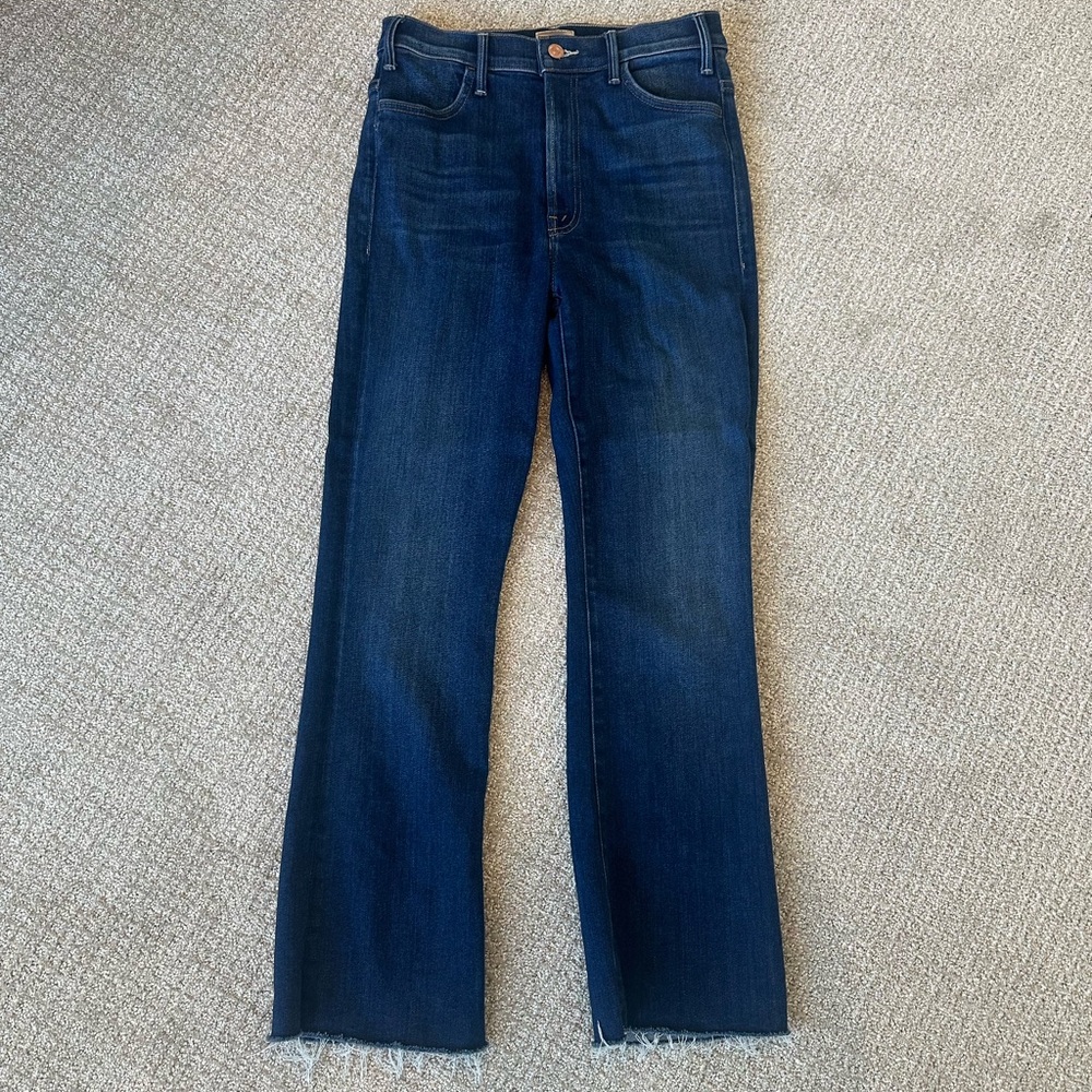 Mother Hustler cropped jeans size 28 & 29